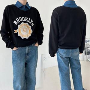 [강물처럼]위쉬몰 BN 브룩청카라레이어드티(Q393H312) 빅사이즈