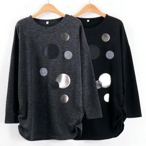 [강물처럼]위쉬몰 MN 샤인물방울나염티(8287H312) 빅사이즈 (122