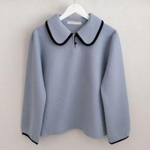 [강물처럼]아이우먼 콘트라스트카라버튼티 BNQ392M312 빅사이즈