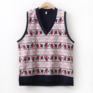 [강물처럼]아이우먼 빈티지브이니트조끼 MN8990M312 빅사이즈 (1