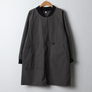 [강물처럼]아이우먼 시보리배색롱자켓집업 MNJ345M312 빅사이즈