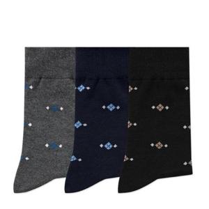 따뜻한양말 남자 얇은 솜털 플라잉패턴 기모 양말 1족
