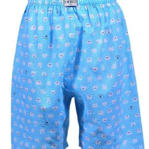 홈웨어 평화 시원한 남자 엠보 5부 캐릭터 파자마 남성 어른