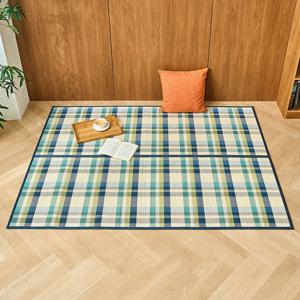 [모던하우스] 폭신한 대자리 블루 체크 150x200