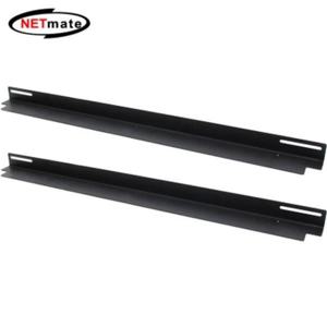 자재 강원전자 넷메이트 서버랙 가이드 앵글(블랙 좌/우 한세트) NM-SBA01 NM-SBA01(Black)