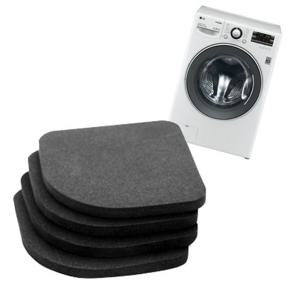 소음 패드 방지 세탁기 진동 세트 4P 쿠션 충격 고무판 가전