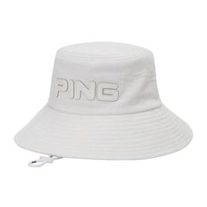 M 핑골프모자 NQC 111D4CP301_WH 남성 코듀로이 버킷햇