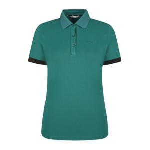 M 핑골프반팔티 NQC 121E2TO052_GN 여성 소매 배색 카라 반팔 티셔츠