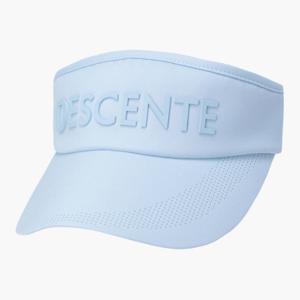 데상트골프썬캡 JQS DQ12WFSV35-LBLG 여성 펀칭 선바이저 / Light Blue