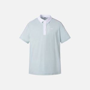 PXG골프반팔티 JQJ PJMCM2228-95 여름 니트 포인트 카라 숏 슬리브 티셔츠