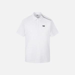 PXG골프반팔티 JQJ PJMCM2227-01 여름 원 포인트 카라 숏 슬리브 티셔츠