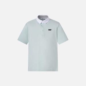 PXG골프반팔티 JQJ PJMCM2217-95 여름 컬러 블록 카라 숏 슬리브 티셔츠