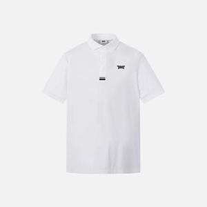 PXG골프반팔티 JQJ PJMCM2218-01 여름 뉴 쉐입 카라 숏 슬리브 티셔츠