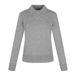 M 핑골프웨어 NQC 121D4SR361_MG 여성 캐시미어 카라 긴팔 니트
