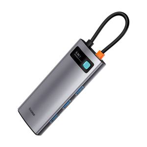 베이스어스 메탈글림 C타입 6in1 멀티허브 도킹스테이션