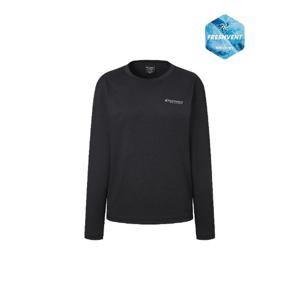 디스커버리래쉬가드 AQS DWSW7B053-BKS 프레시벤트 여성 백그래픽 긴팔 워터티셔츠