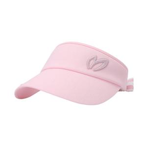 [마스터바니] 여성 글리터 심볼 레이스 리본 썬바이저 421F2CP201_PK