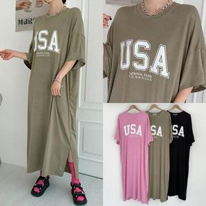 [강물처럼]위쉬몰 NM 아메리카빅나염롱원피스(Q949H503) 빅사이