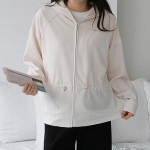 [강물처럼]아이우먼 젤리스토퍼슬리브점퍼 SMU081M503 빅사이즈