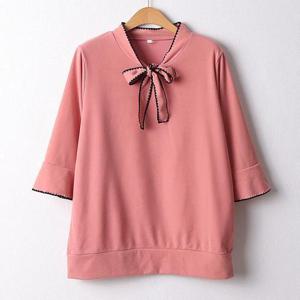 [강물처럼]아이우먼 데이즈리본타이반팔 MND282M503 빅사이즈 (3