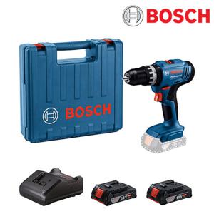보쉬 충전 임팩 드릴 드라이버 GSB 18V-25 2.0Ah 배터리 2개세트