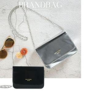 정장백 시크한 체인 크로스백 여성 미니 데일리 핸드백 BR15