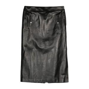 알렉산더맥퀸 로우웨이스트 가죽 스커트 799509Q5ALW 1000