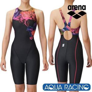[리디아넬]아레나 수입 여자 경기용 반전신 수영복 5부 J553629