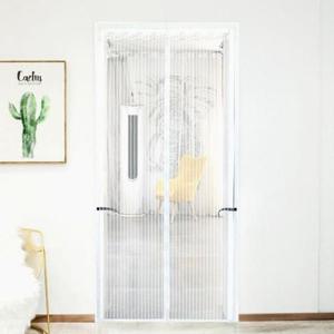 [생활] 아트도어 스트라이프 문 모기장 90x200cm 화이트