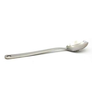 캠핑포크 스텐 포카락 포크 숟가락 군용 캠핑 수저 숟가락겸용