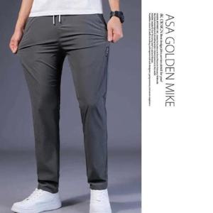 [다잇템]남성 차콜 시원한 고무줄 H라인 검정 SS 팬츠 (37678036