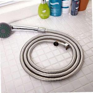 비젼 메탈샤워세트 2m 크롬헤드 샤워호스 샤워헤드