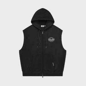 와키윌리후드집업 KQJ WA2601HZ13BK 키키 슬리브리스 후드집업 블랙