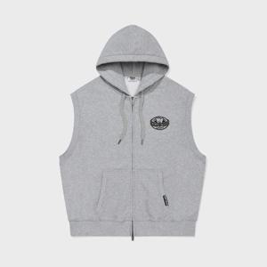 와키윌리후드집업 KQJ WA2601HZ13GR 키키 슬리브리스 후드집업 그레이