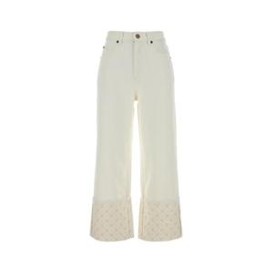 토리버치 데님 팬츠 183553 100 WHITE