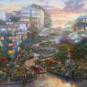 취미퍼즐 1000피스 룸바드 거리 직소퍼즐 PL1337