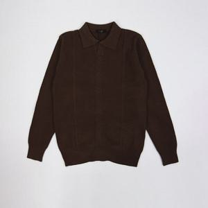 [이카룩][이카룩] 브이 카_라넥 꽈배기 긴팔 니트 NIT135 (P0036