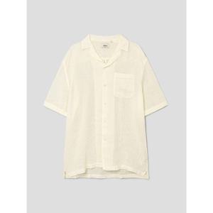 [LANSMERE] ALTEA 퓨어 린넨 셔츠 - 옐로우 (LA6564A04E)