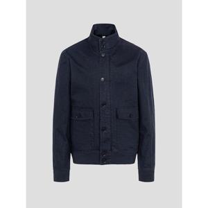 [LANSMERE] DUNO 퓨어 린넨 블루종 - 네이비 (LA6437DN1R)