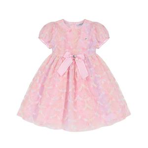 [프렌치캣(백)]핑크 스칼럽 드레스(Q61DSO040)