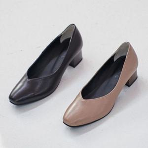 여성 기본 스텔레토 미들힐 모던한 스타일 구두 여성구두