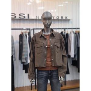 제시뉴욕 세이브존05 셔츠형 숏 데님재킷 BFM5SNDJ8700