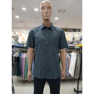 크로커다일 세이브존05 여 름 린넨 터치 강연 솔리드 반팔 남방 AAWS2454 47