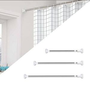 샤워커튼 스테인리스봉/옷장 강력 압축봉 다용도 커튼