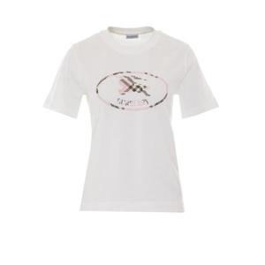 버버리 반팔 티셔츠 8126359 A5135 White