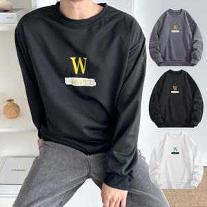 [깨비몰][깨비몰] 캐주얼 남성 맨투맨 영문프린팅 긴팔 티셔츠 (