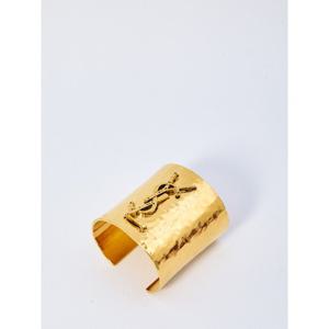 생로랑 카산드르 로고 해머드 커프 팔찌 831752Y1500 8060