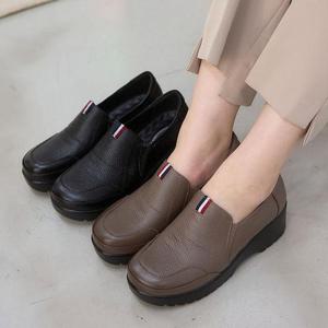 [할마마마][할마마마] 키높이슬립온가죽로퍼 베이직일상기본깔끔