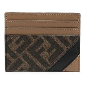 펜디 FF 모노그램 캔버스 카드 지갑 7M0164AJF8 F1EGA