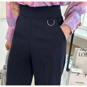 [바이어스]디링 스판 옆지퍼 와이드 일자핏 슬랙스 팬츠 바지 룩